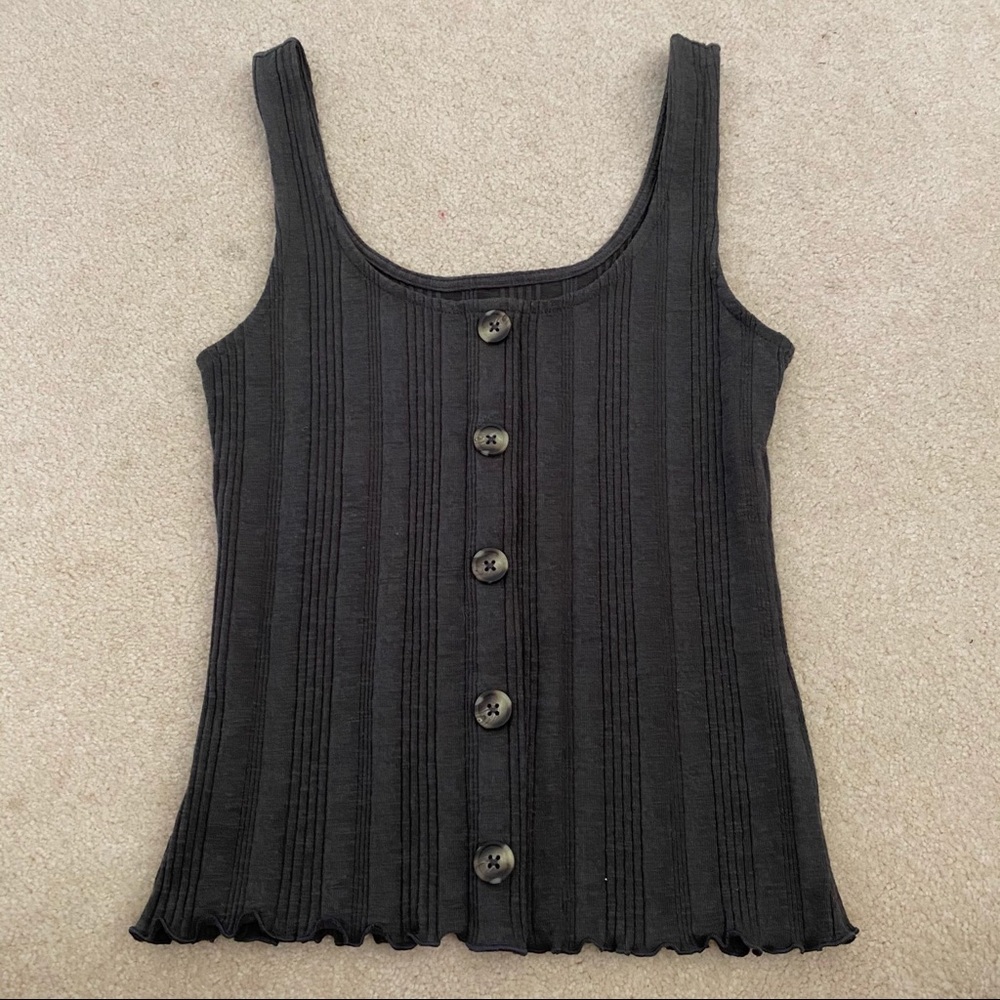 Aeropostale Medium Tank Top with Buttons